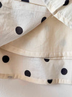 Girls Pure Cotton Polka Dot A-Line Dress