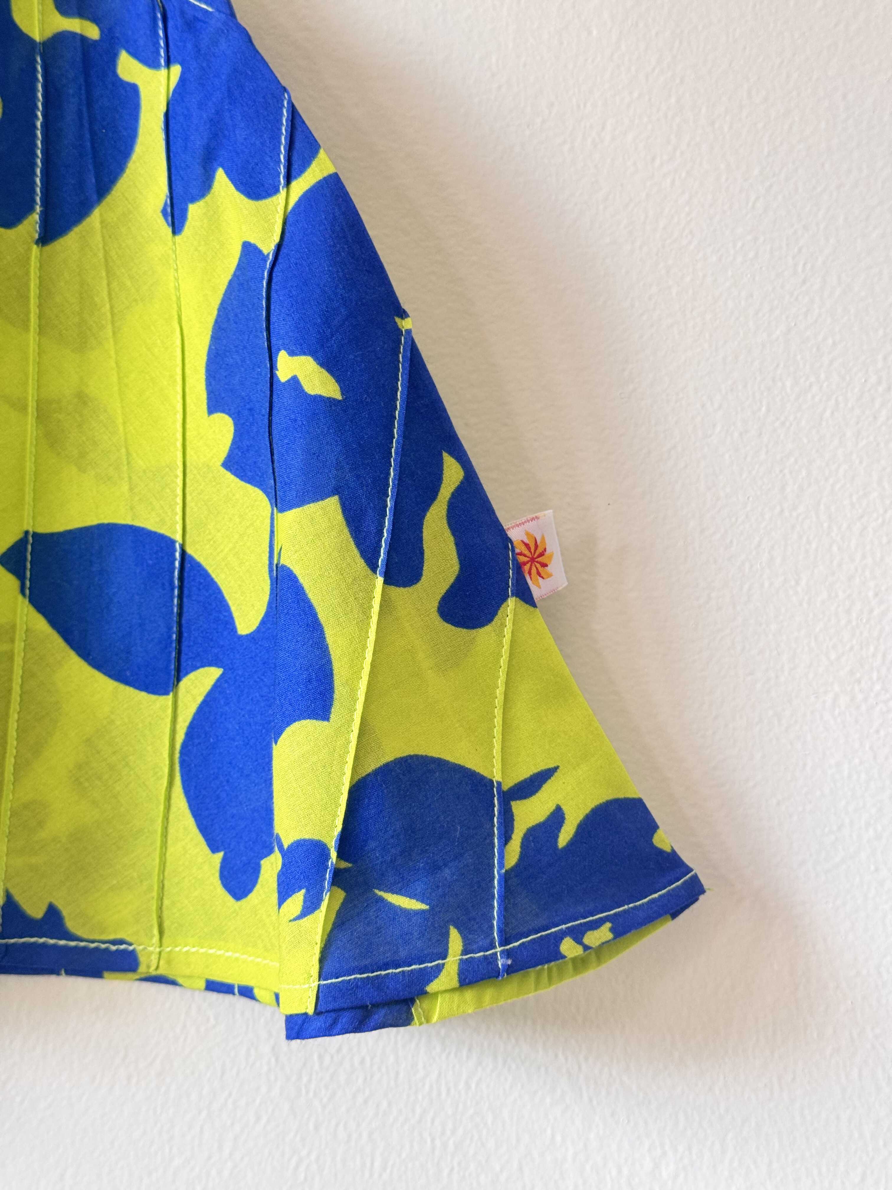 Baby Girl A-Line Dress with Pintucks detail