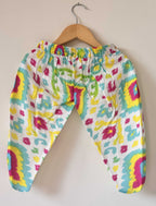 Multi-Colour Tie-Dye Dhoti Set
