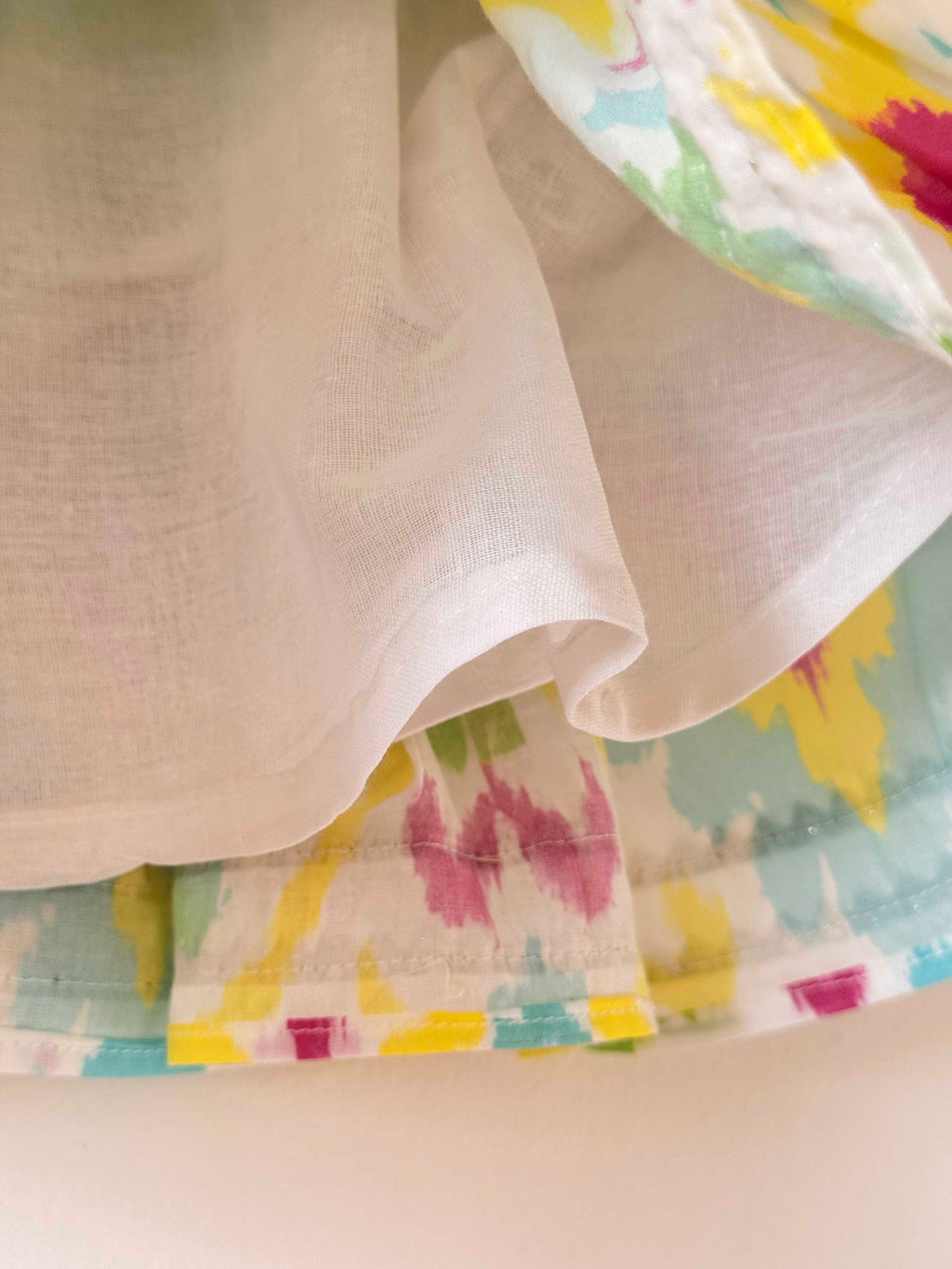 Multi-Colour Tie-Dye Dhoti Set