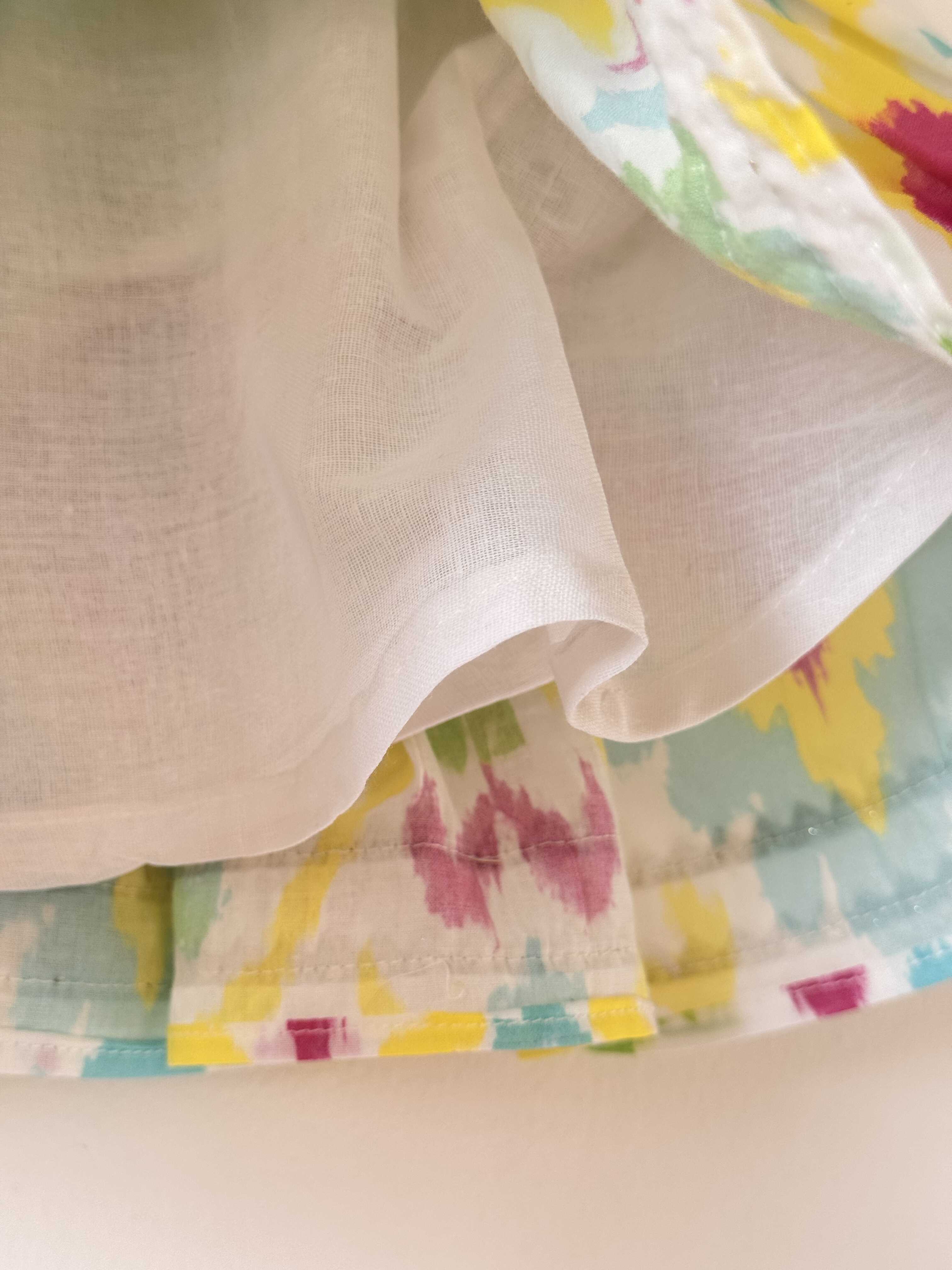 Multi-Colour Tie-Dye Dhoti Set