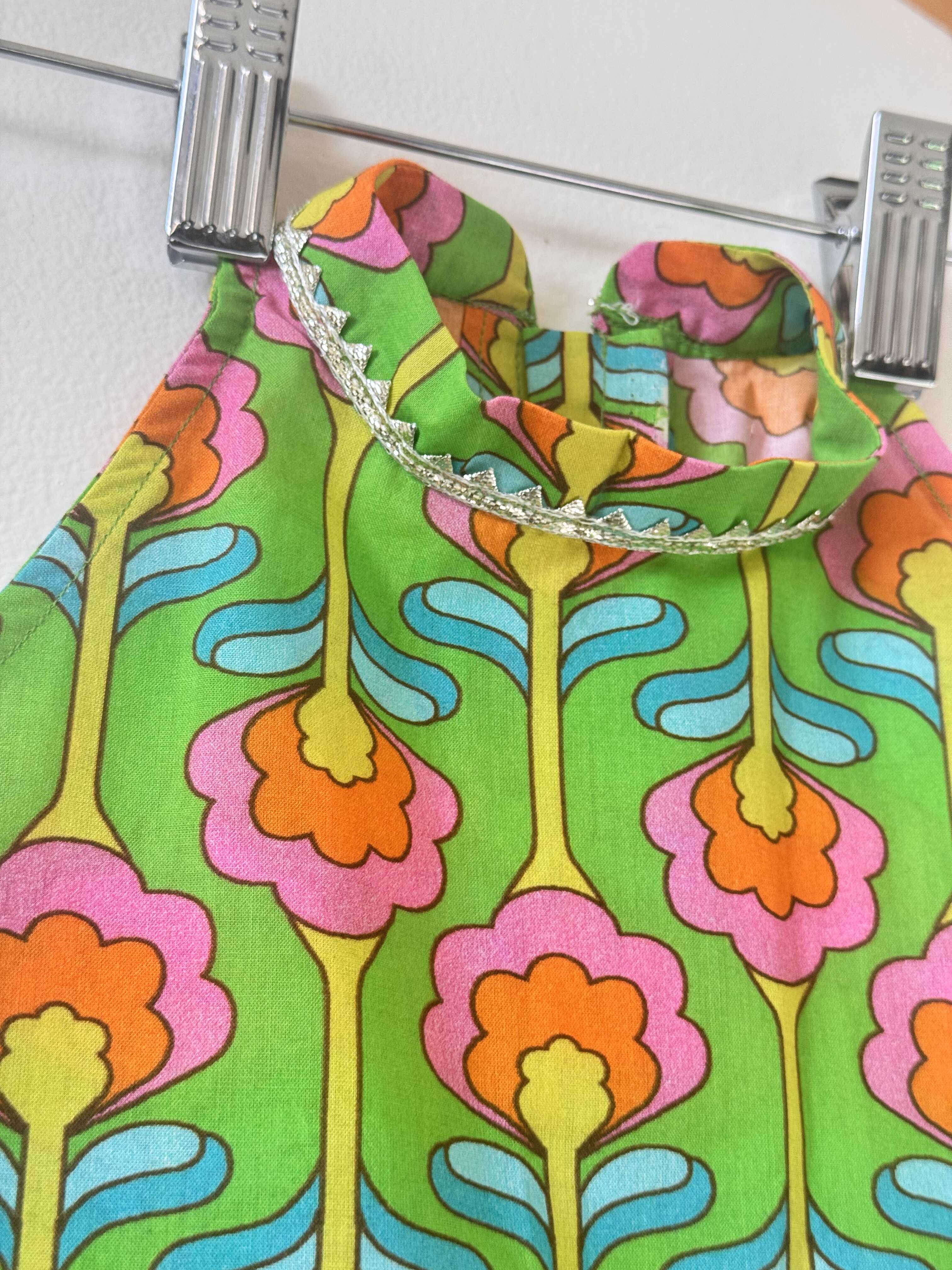 Girl Printed Halter Neck Co-Ord Set