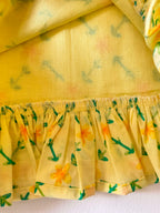 Sunshine A-Line Floral Print Dress