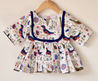 Cotton Bird Print Sharara Set