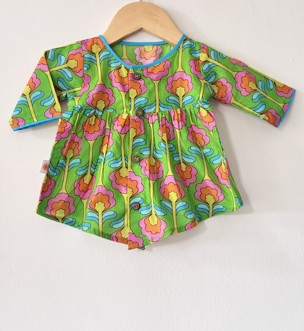 Baby Girl Cotton Printed Dress