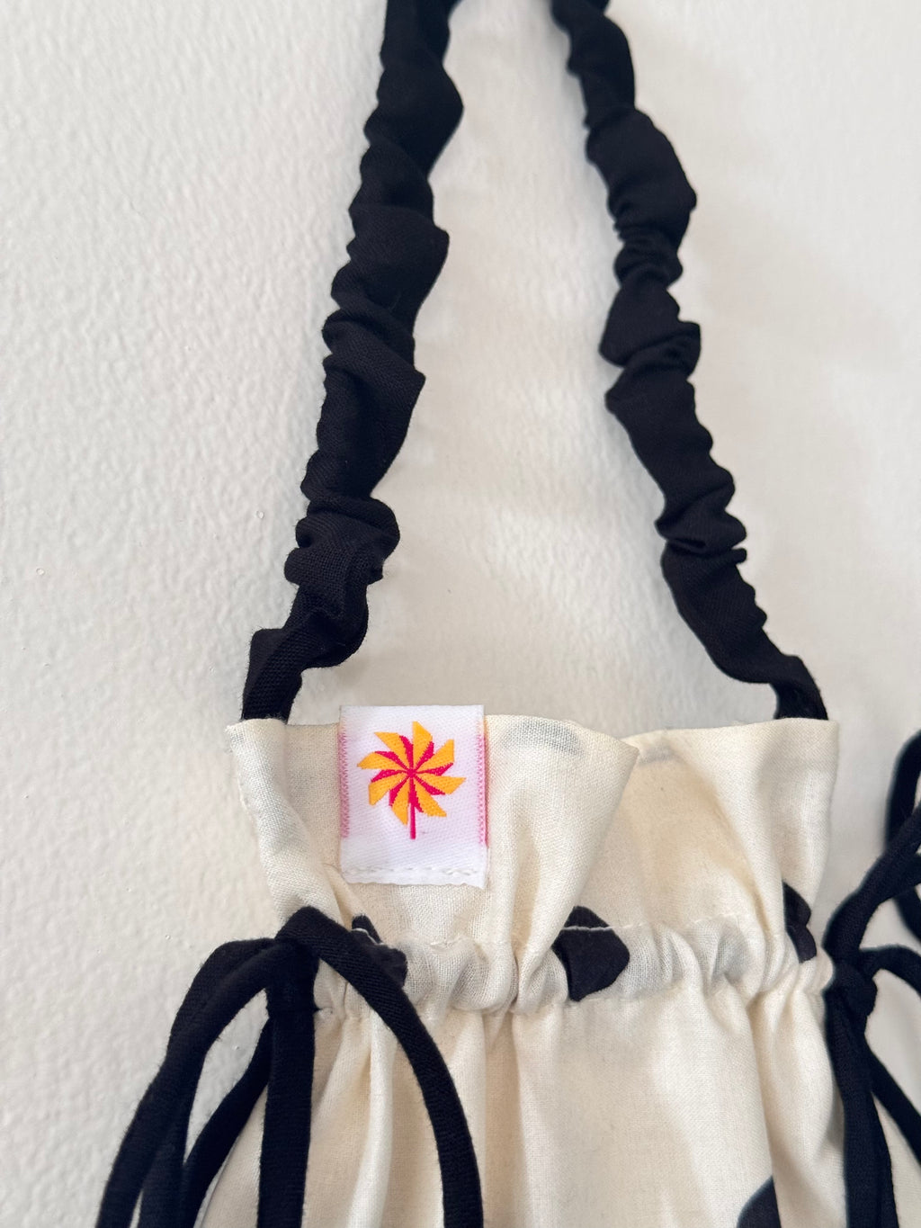 Polka Dot Potli / Drawstring Bag
