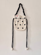 Polka Dot Potli / Drawstring Bag