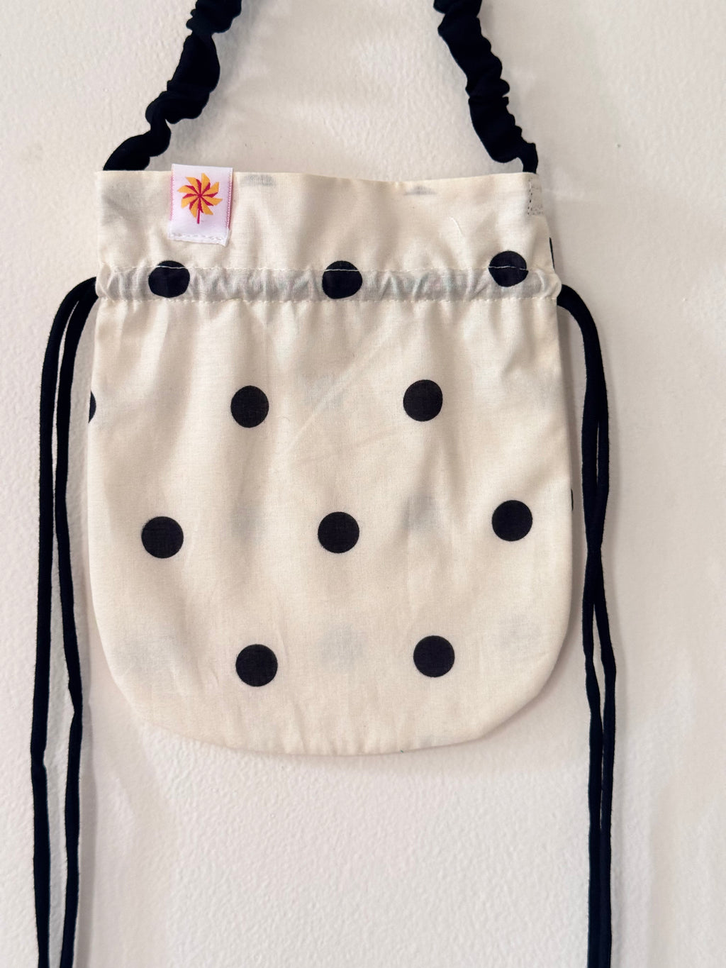 Polka Dot Potli / Drawstring Bag