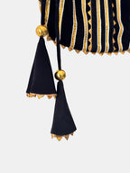 Black Gota Work Potli Bag