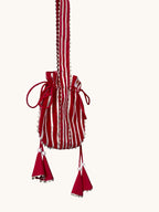 Pink Gota Work Potli Bag