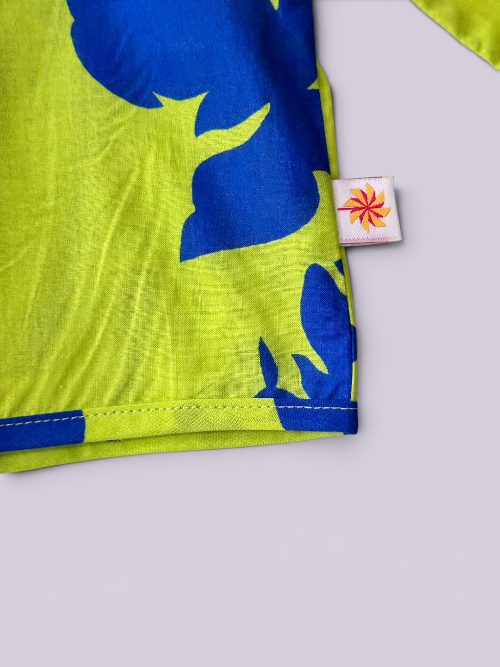 Unisex Floral Print Cotton Angrakha Baby Set (Pack Of 2)