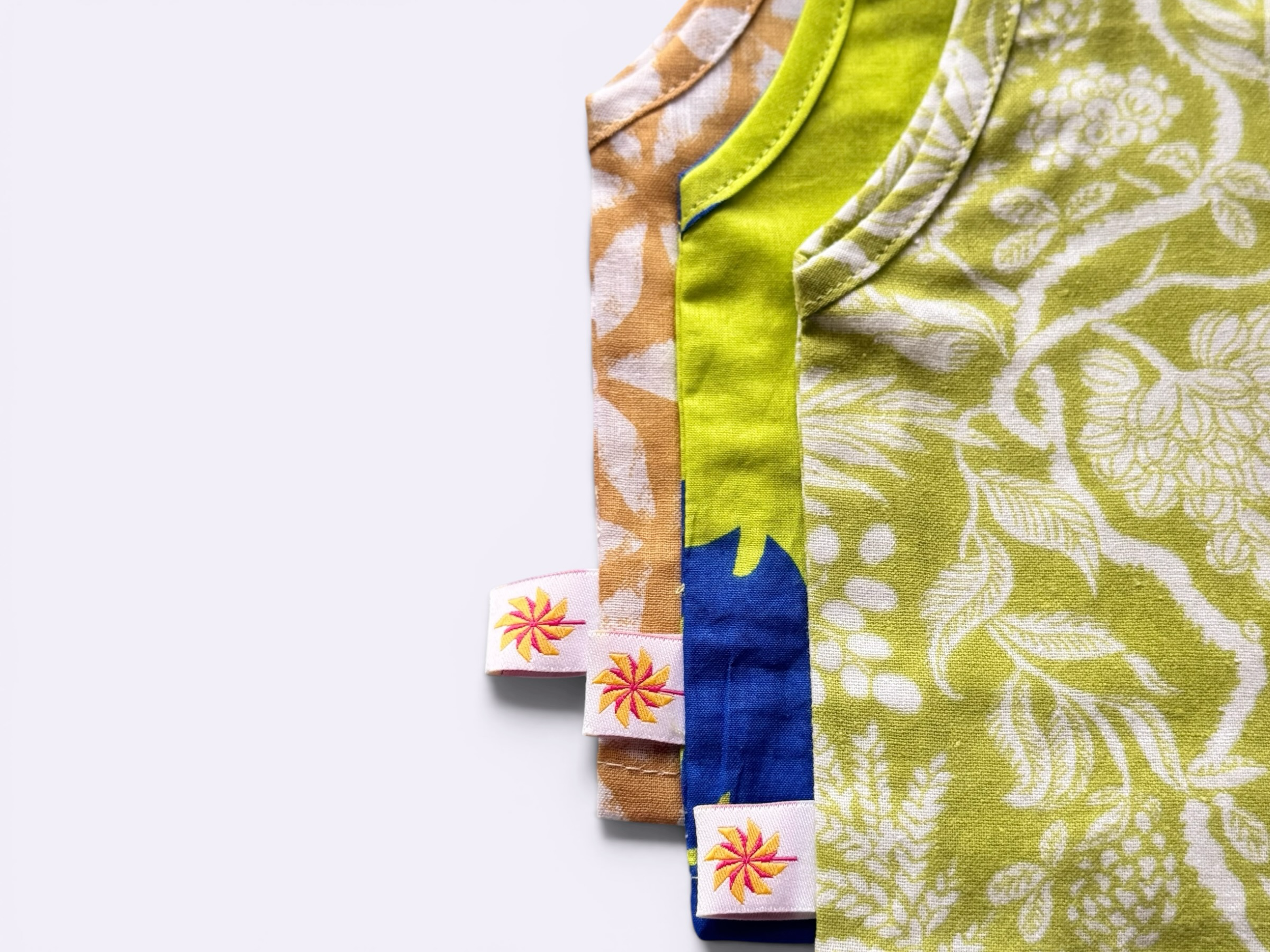 Unisex Printed Cotton Jhabla Baby Set (Pack Of 3)