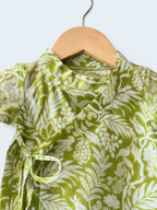 Boys Bandh Gala Angrakha Kurta & Contrast Dhoti Set