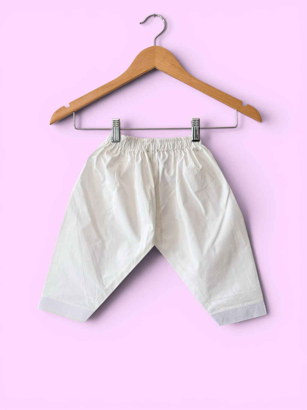Boys Baby Pink Kantha Stitch Style Kurta & Patiala Pajama Set