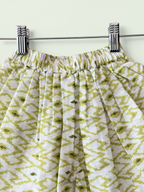 Girls Printed Cotton Kalidar Kurti & Dhoti Pants Set